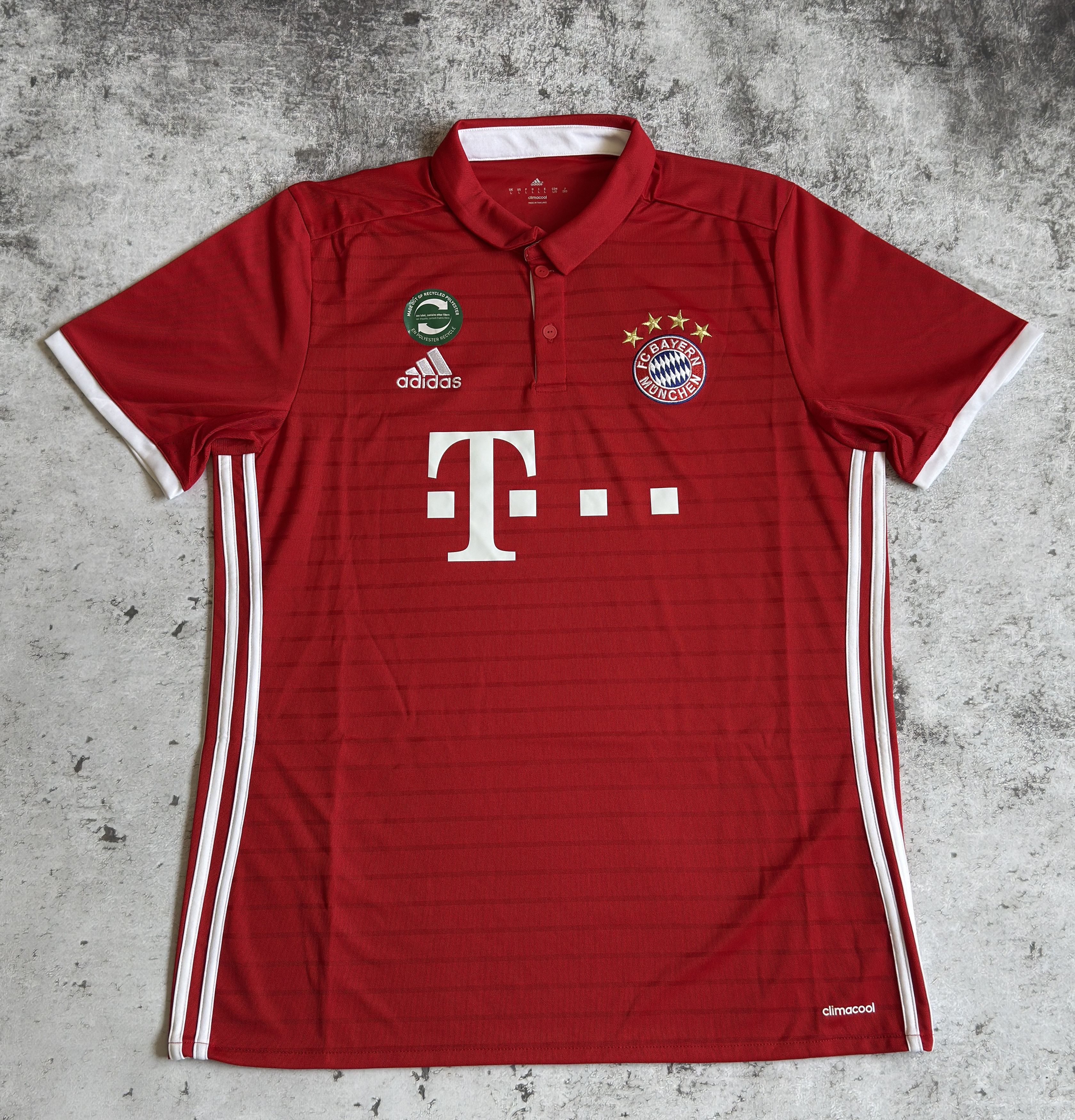 Adidas BAYERN MUNICH 2016 2017 SHIRT FOOTBALL SOCCER ADIDAS MENS M Size US M / EU 48-50 / 2 - 1 Thumbnail