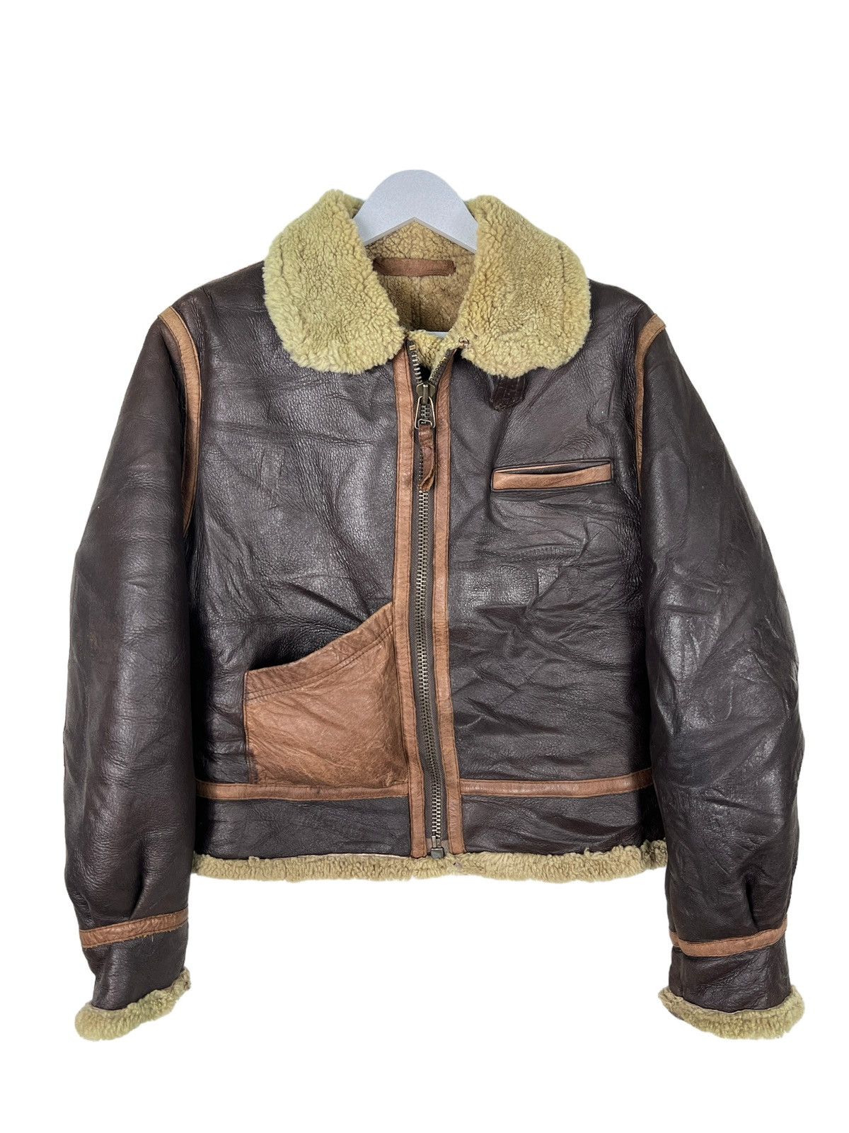 45rpm 🔥 ARCHIVES 45rpm KIRO HIRATA CROP LEATHER SHEARLING JACKET Size US S / EU 44-46 / 1 - 1 Thumbnail