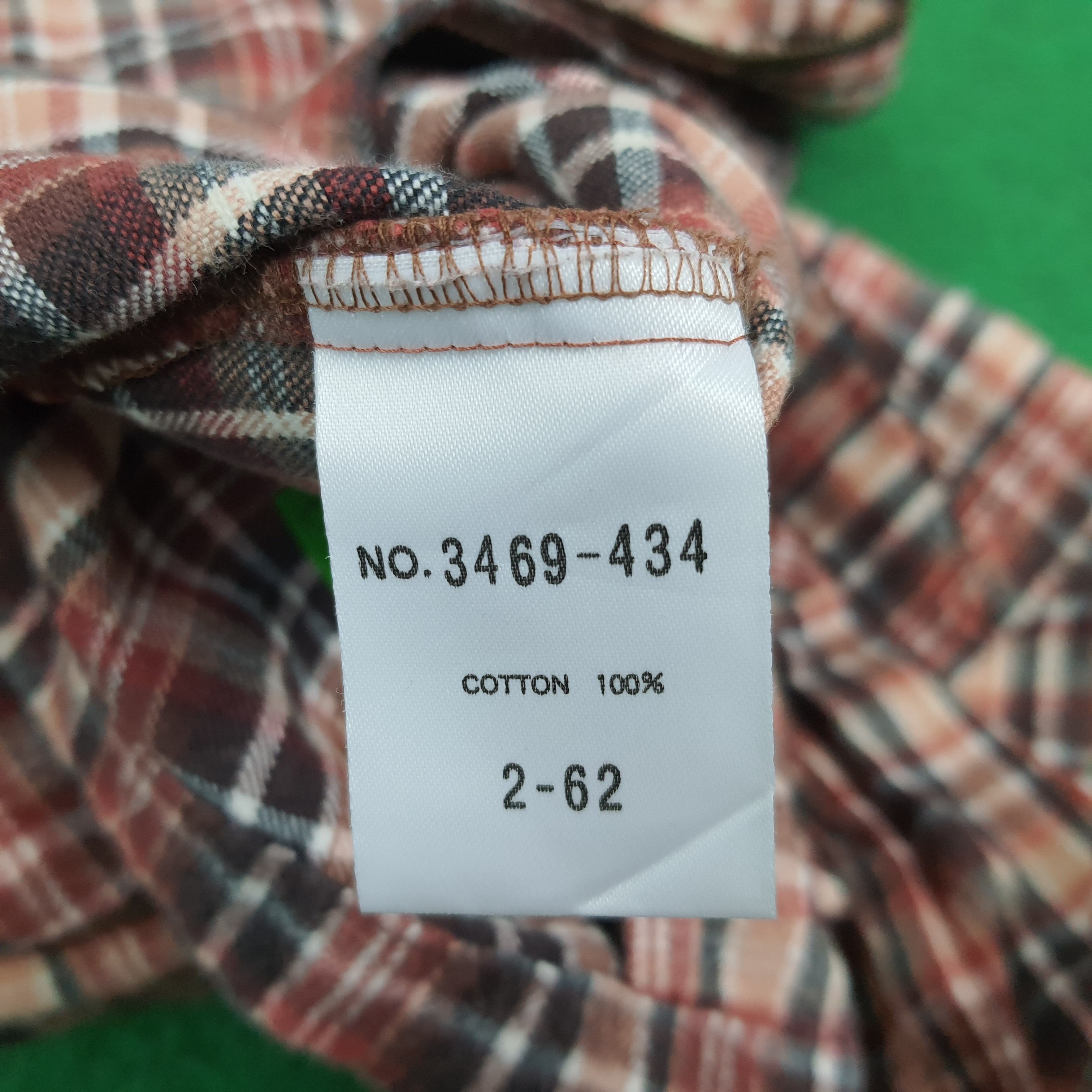 Schlussel Vintage SCHLUSSEL Plaid Full Zip Grunge Jacket C283N16 Size US XS / EU 42 / 0 - 6 Thumbnail