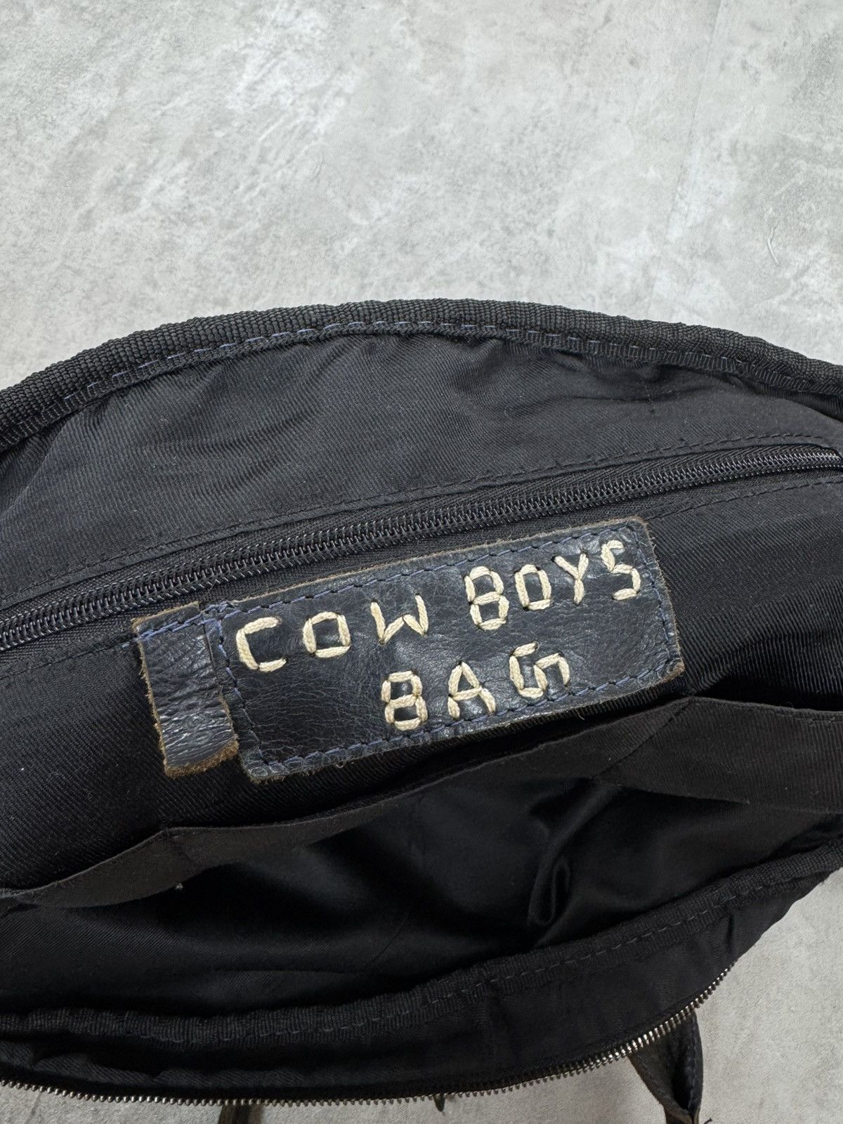 Handmade Cowboysbag leather shoulder CowBoys bag biker motorcycle bag Size ONE SIZE - 19 Thumbnail