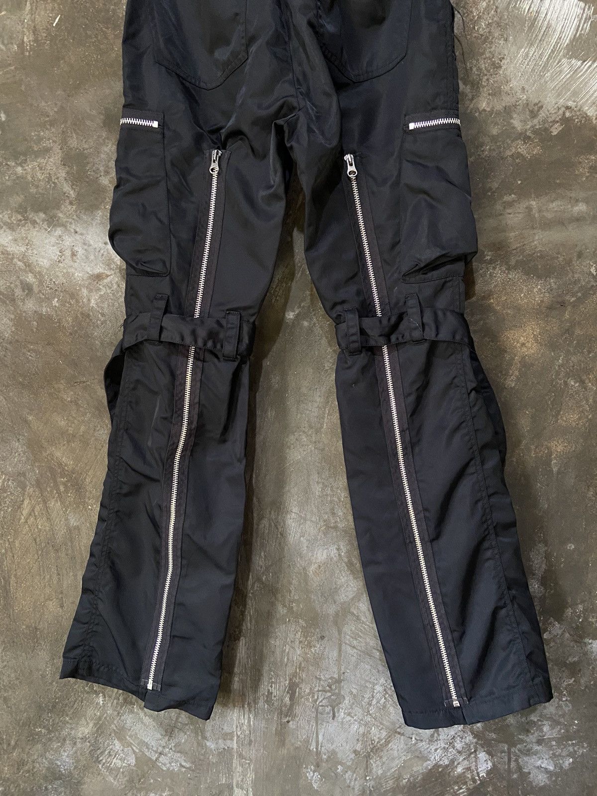 Japanese Brand × Le Grande Bleu (L.G.B.) × Seditionaries Japanese-Batsu Nylon Bondage Pants Size US 30 / EU 46 - 12 Thumbnail