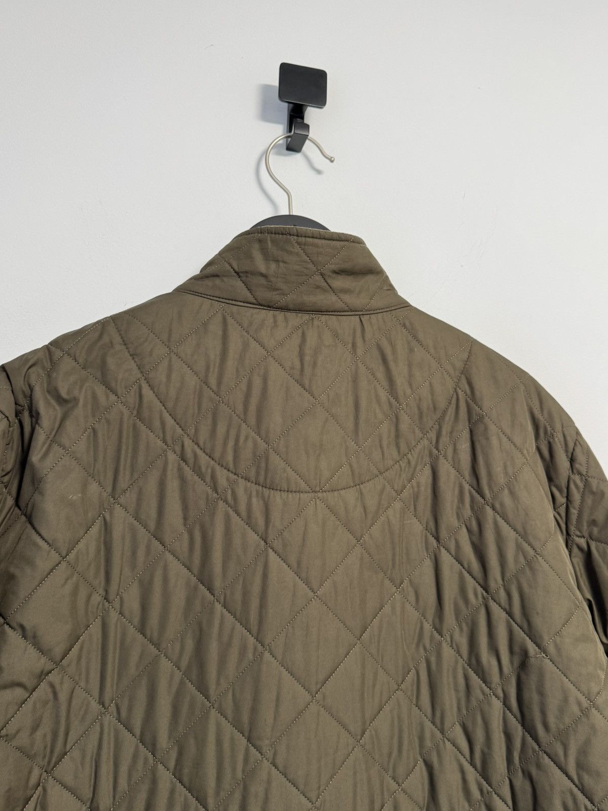 Barbour men's Barbour Chelsea Sportquilt Quilted Olive Field Jacket Size US XL / EU 56 / 4 - 21 Thumbnail