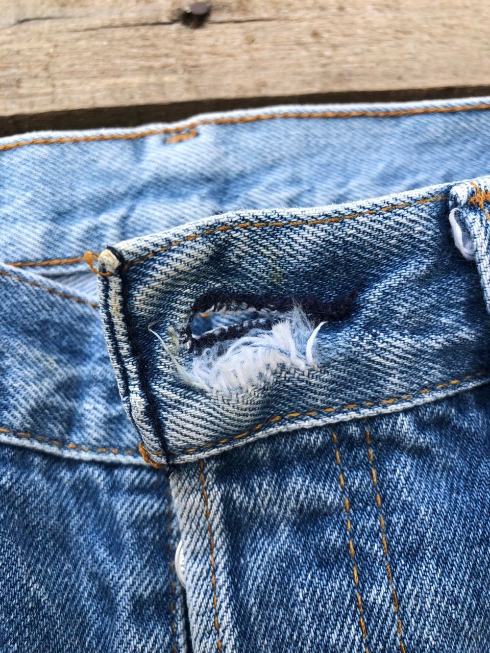 Levi's 1990s Vintage Levi's 501 Denim Jeans W31 L36 Size US 29 - 9 Thumbnail