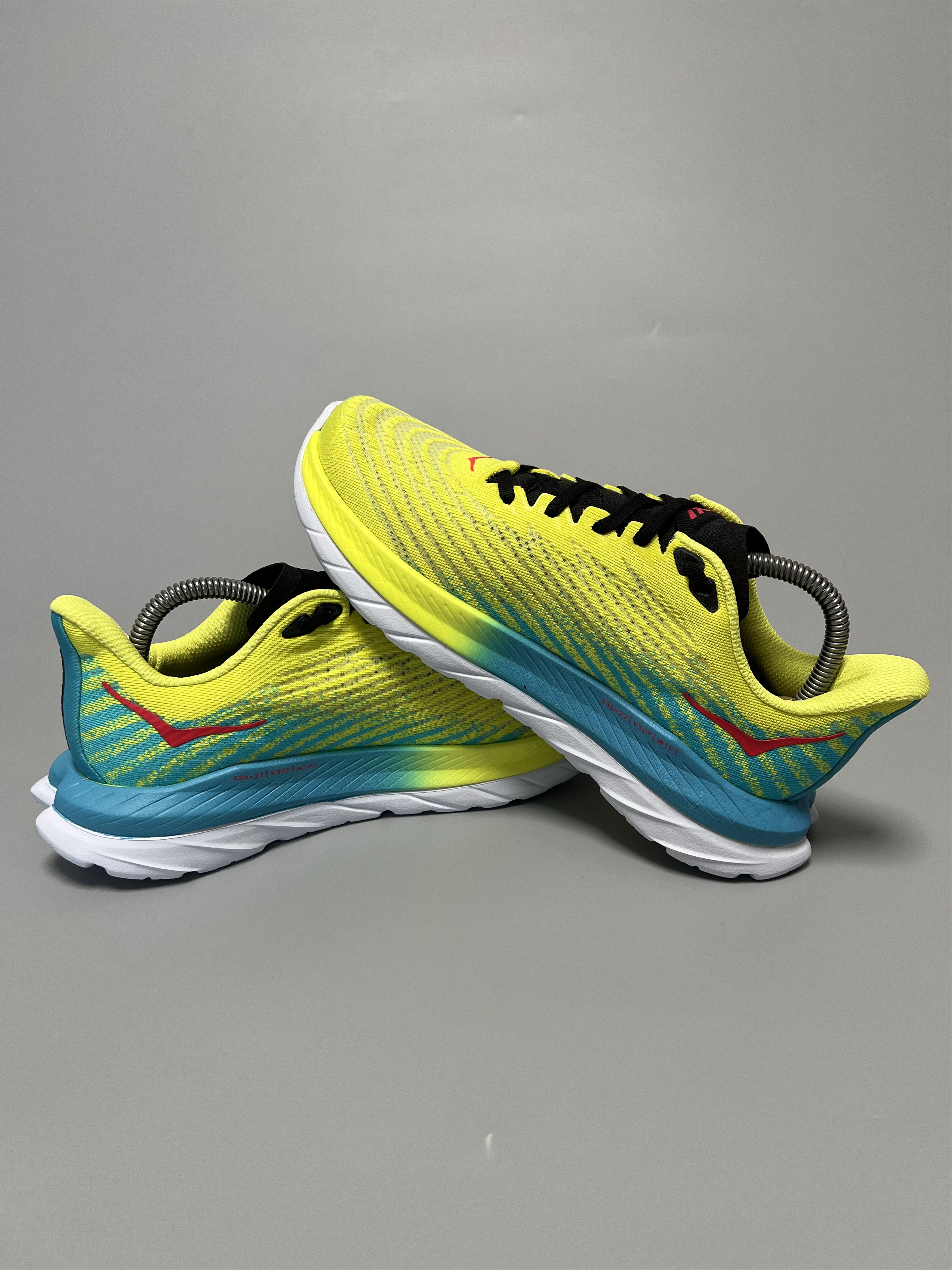 Hoka 7B Hoka One One Mach 5 Running Shoes Walking Gym Size US 7 / IT 37 - 5 Thumbnail