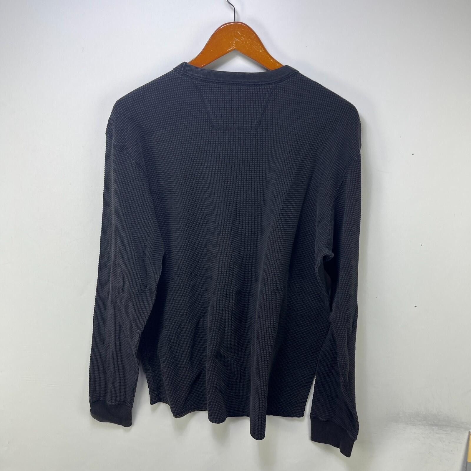 Eddie Bauer Vintage Sun Faded Blank Waffle Thermal Shirt Large Size US L / EU 52-54 / 3 - 8 Thumbnail