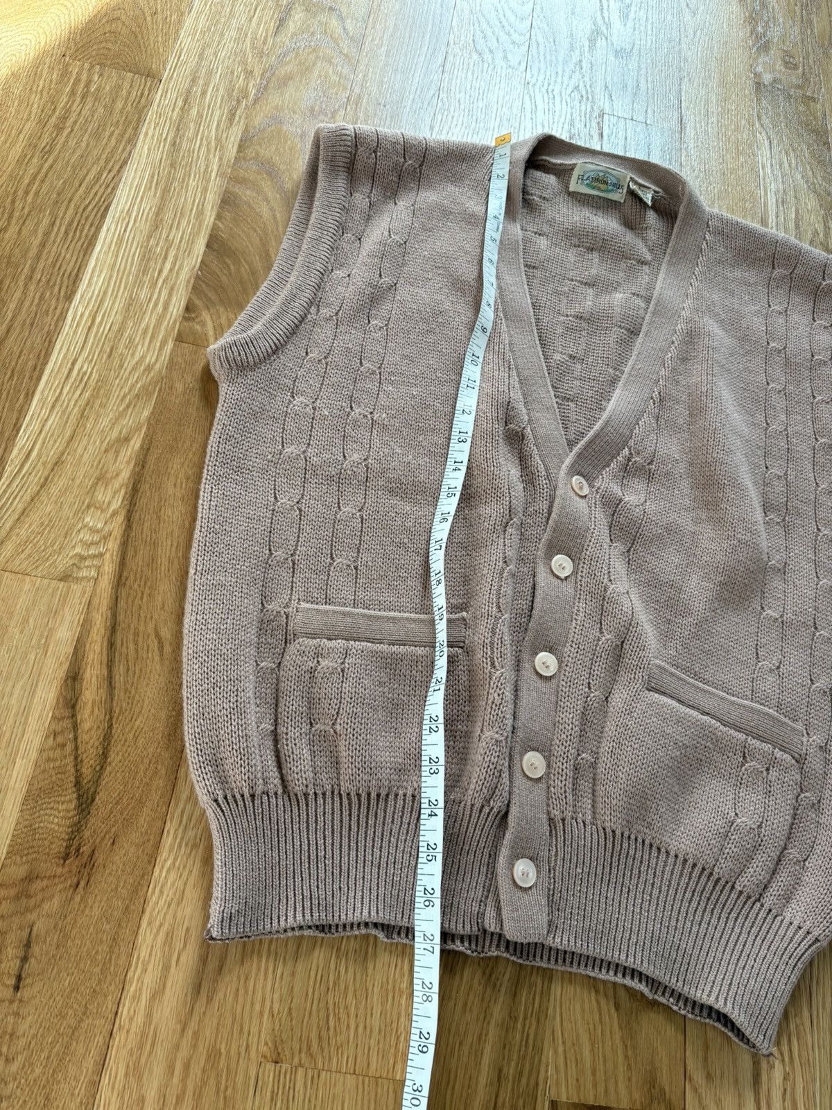Vintage Flatiron Mills Vintage 80s Grandpa Sweater Vest Cardigan L Size US L / EU 52-54 / 3 - 10 Thumbnail