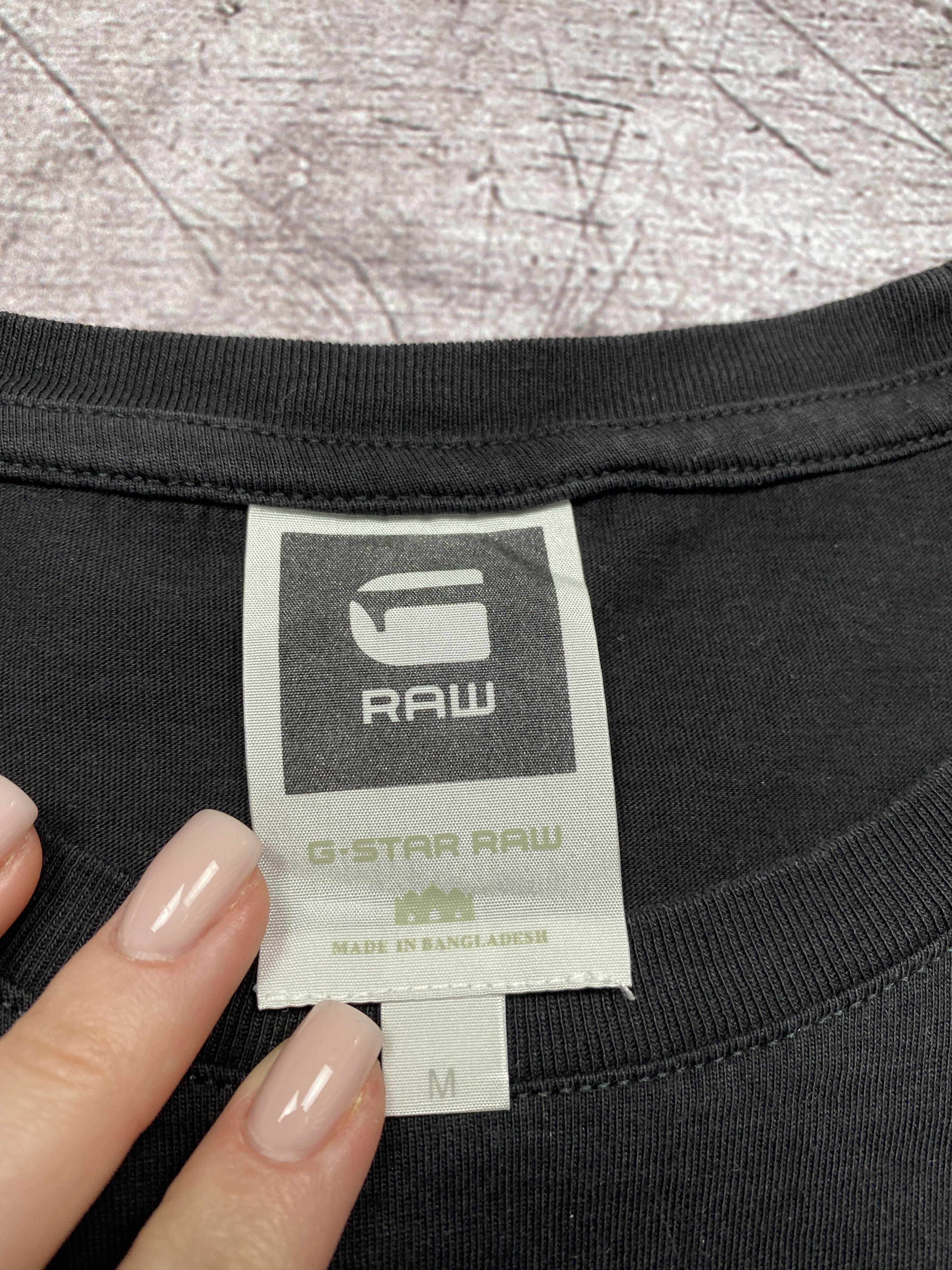G-Star G Star Raw Vintage Mens Big logo Crew Neck T-Shirt Tee Size US M / EU 48-50 / 2 - 5 Thumbnail