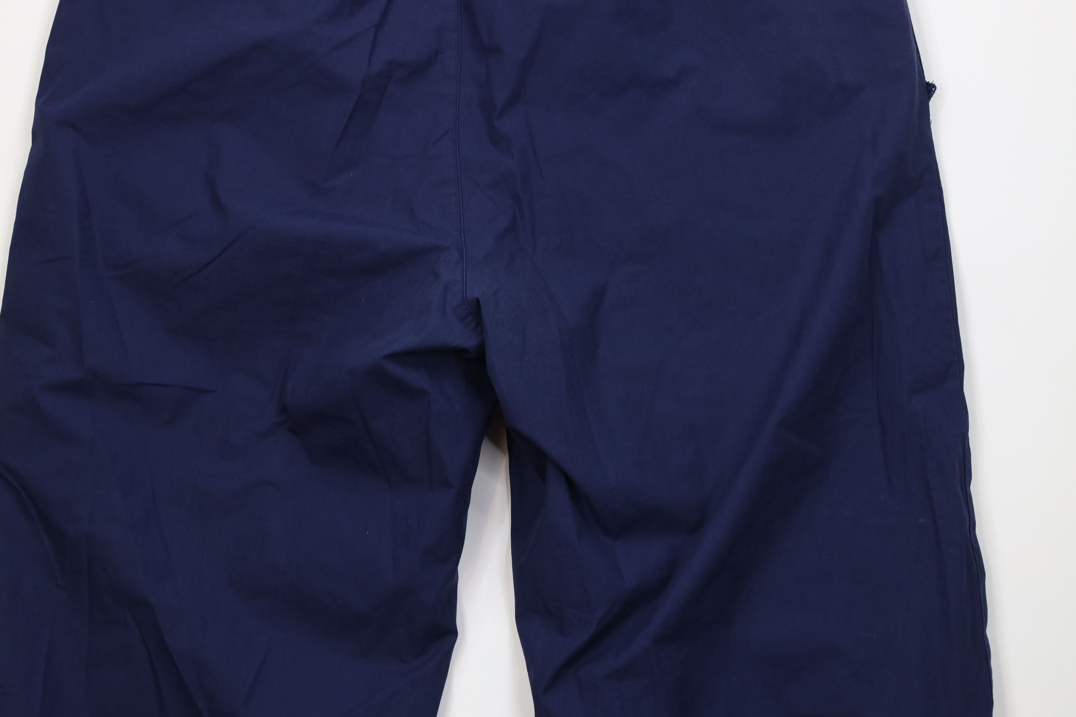 Vintage Vintage 90s Streetwear Waterproof Rain Pants Navy Blue Size US 40 / EU 56 - 15 Thumbnail