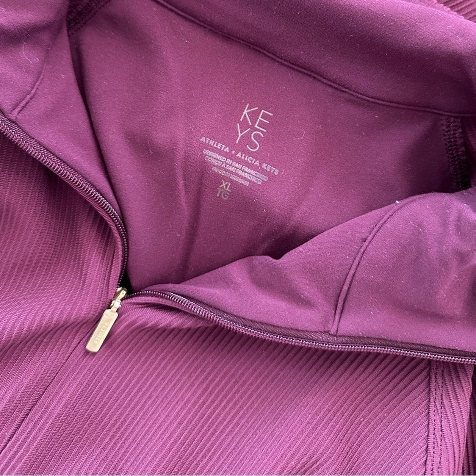 Athleta ATHLETA X ALICIA KEYS Goddess Bodysuit Flare in Maroon Sz XL Size XL / US 12-14 / IT 48-50 - 7 Thumbnail