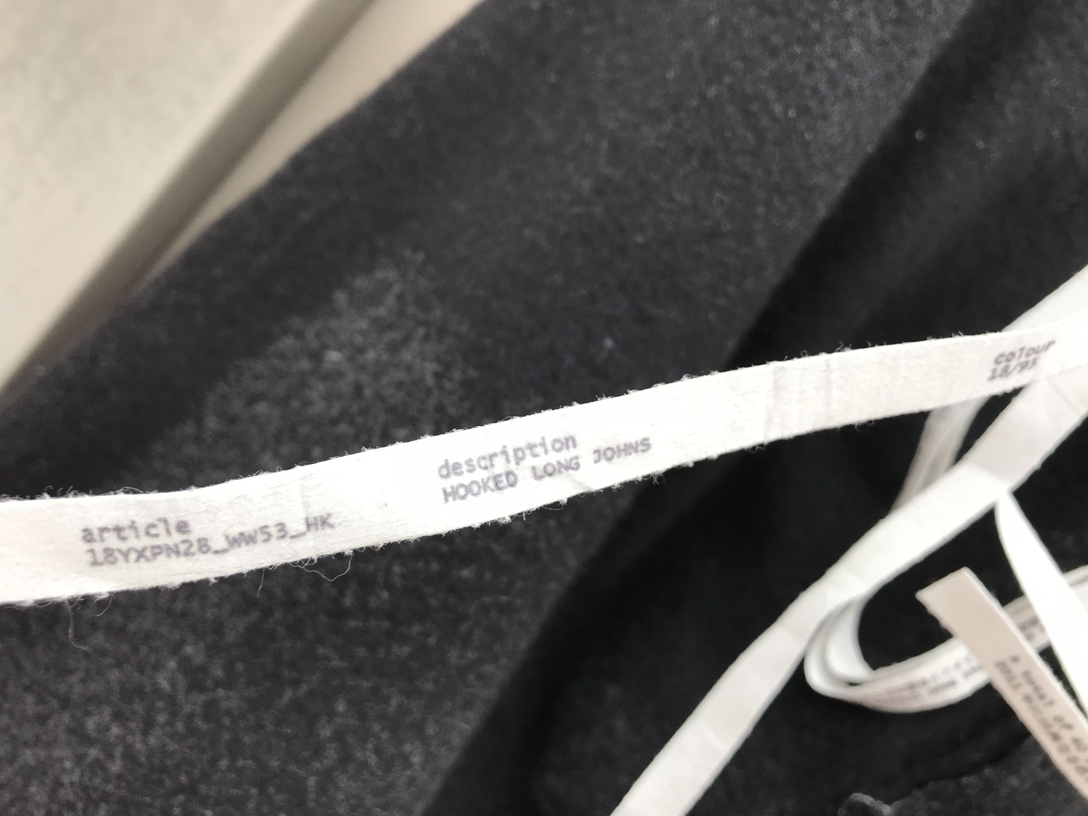 Label Under Construction Hooked Long Johns sweat pants Size US 29 - 6 Thumbnail