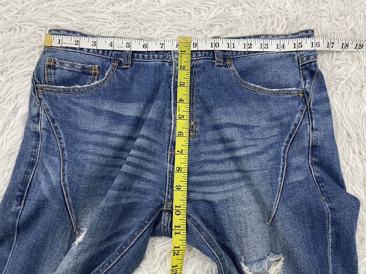 Number (N)ine Distress Number Nine Music Note Jeans Pant Size US 32 / EU 48 - 14 Thumbnail