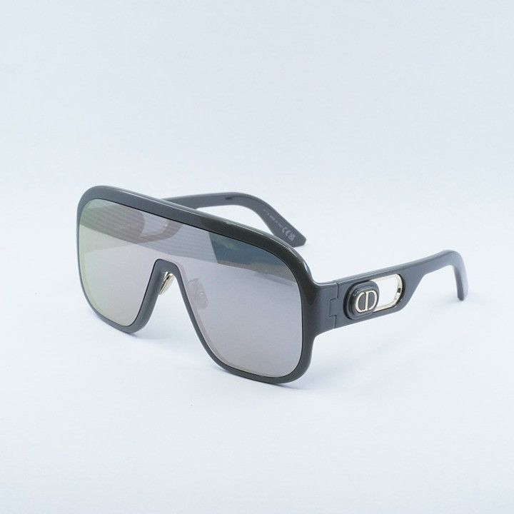 Dior Dior DIORBOBBYSPORT M1U 45A7 Sunglasses Grey Shield Frame Size ONE SIZE - 1 Thumbnail