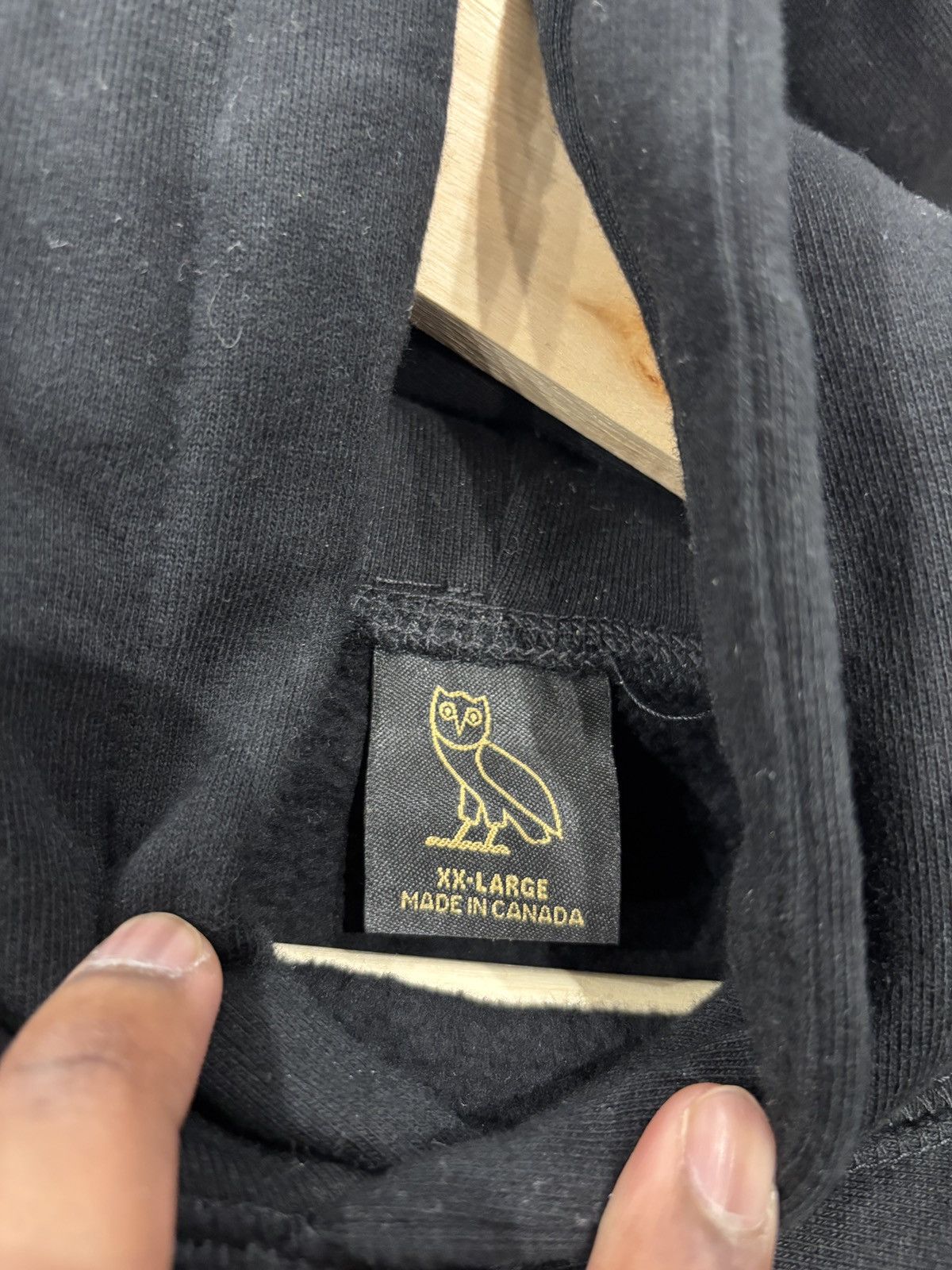 October's Very Own OVO OG Owl UK Hoodie Black Size: XXL Size US XXL / EU 58 / 5 - 5 Thumbnail