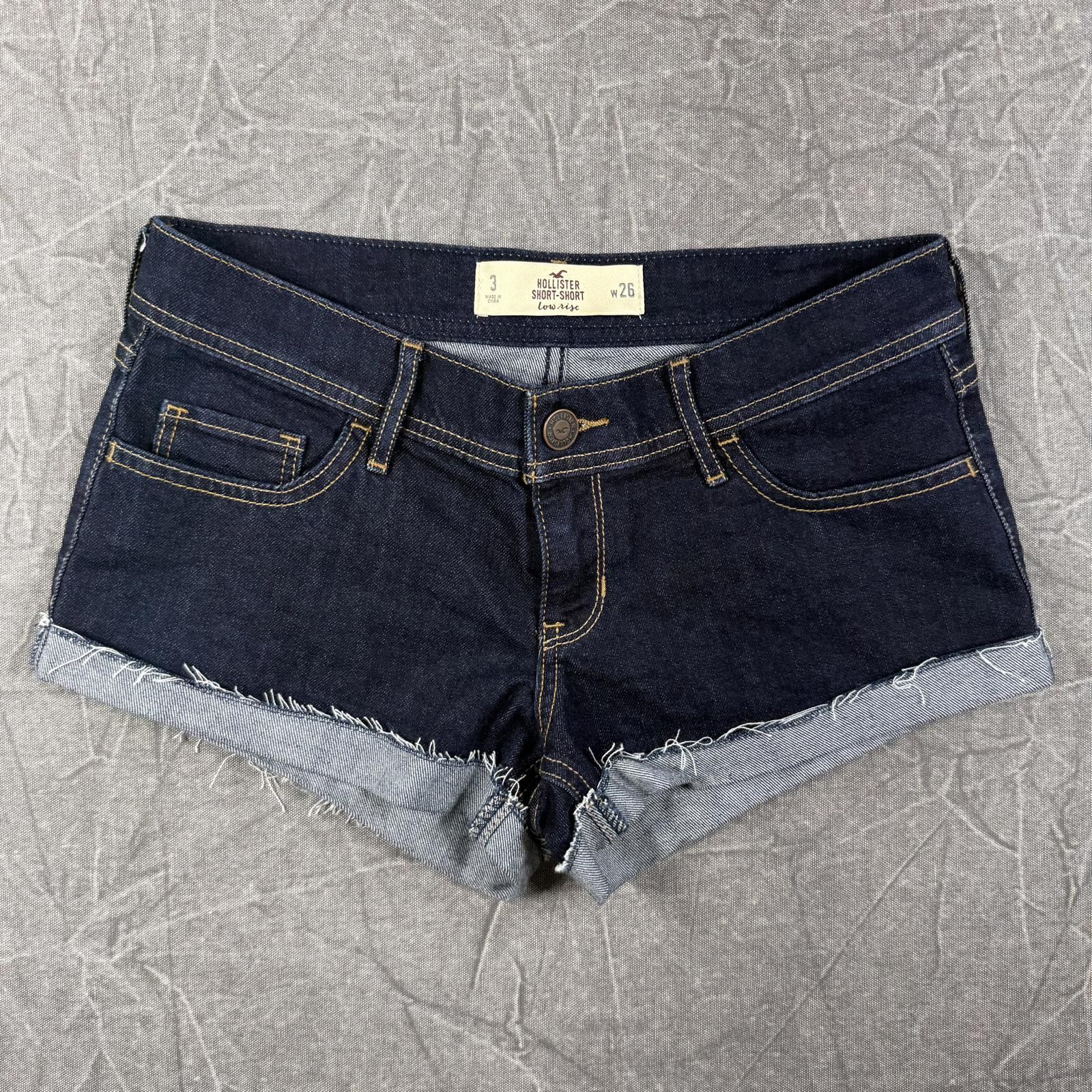 Hollister Hollister Shorts Women's 3 Blue Cuffed Size 28" / US 6 / IT 42 - 1 Thumbnail