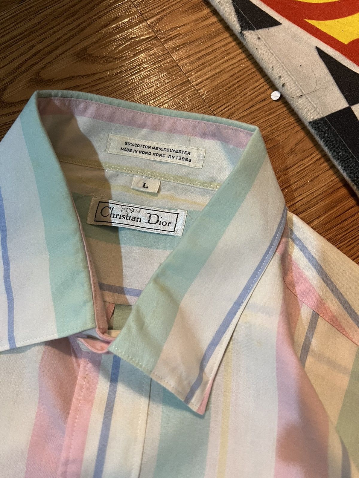 Designer × Dior × Vintage Dior button up rare colour Size US L / EU 52-54 / 3 - 4 Thumbnail