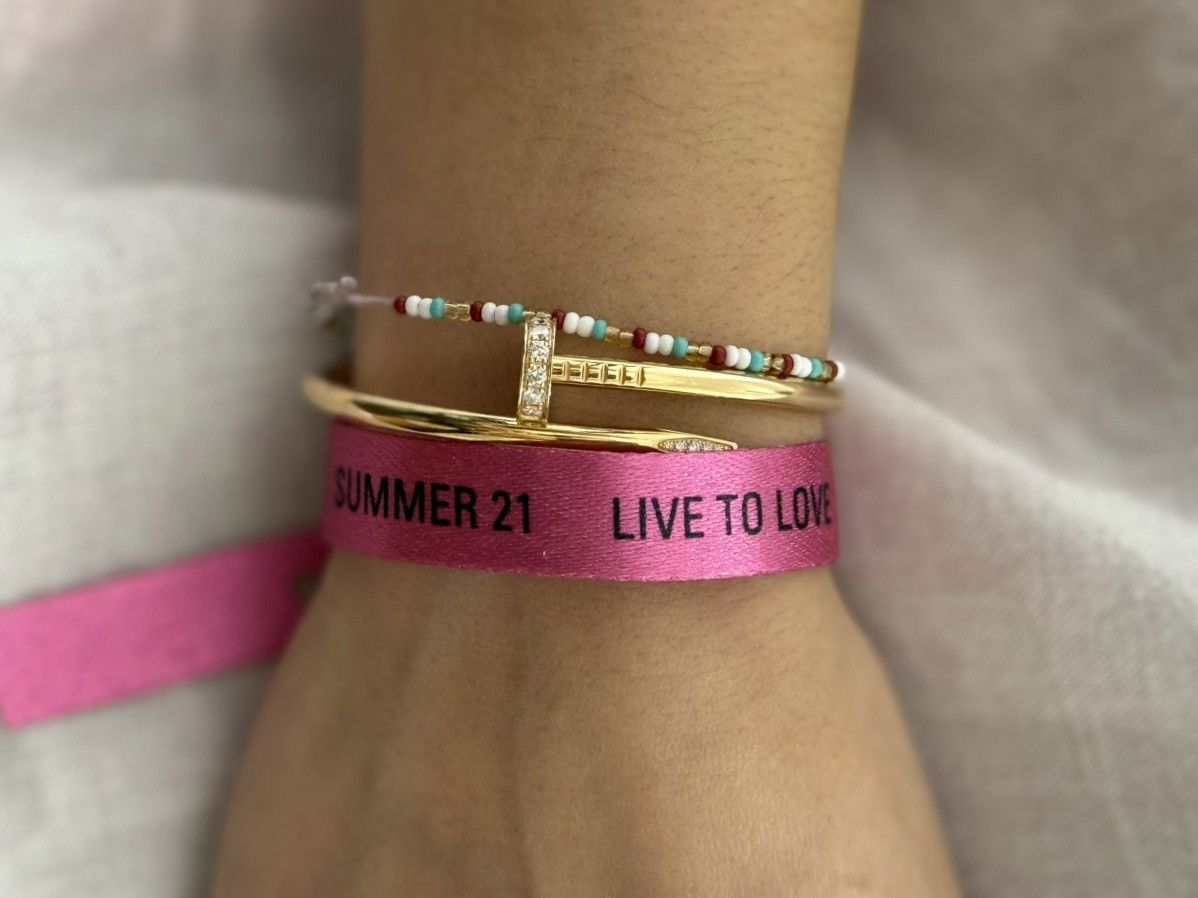 Balenciaga S/S21 Live to Love Bracelet *Rare* Size ONE SIZE - 3 Thumbnail