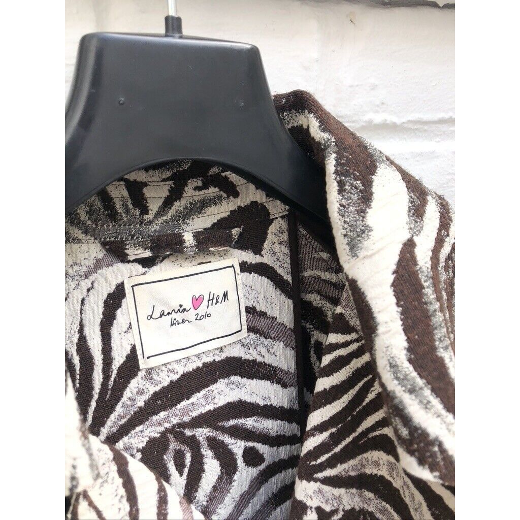 Lanvin Rare Zebra Trench Coat Size M / US 6-8 / IT 42-44 - 3 Thumbnail