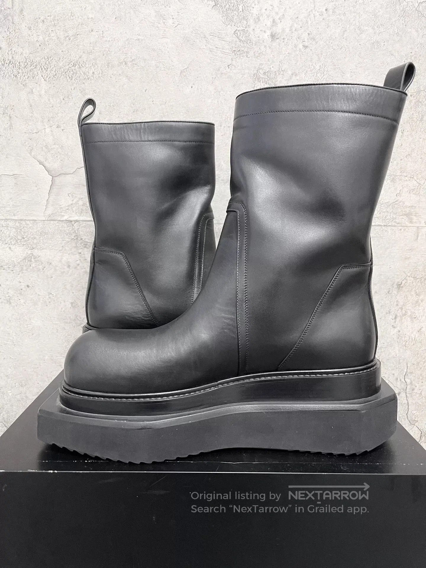 Rick Owens Rick Owens Show Coffin Sole High-Top Boots. Size US 10 / EU 43 - 6 Thumbnail