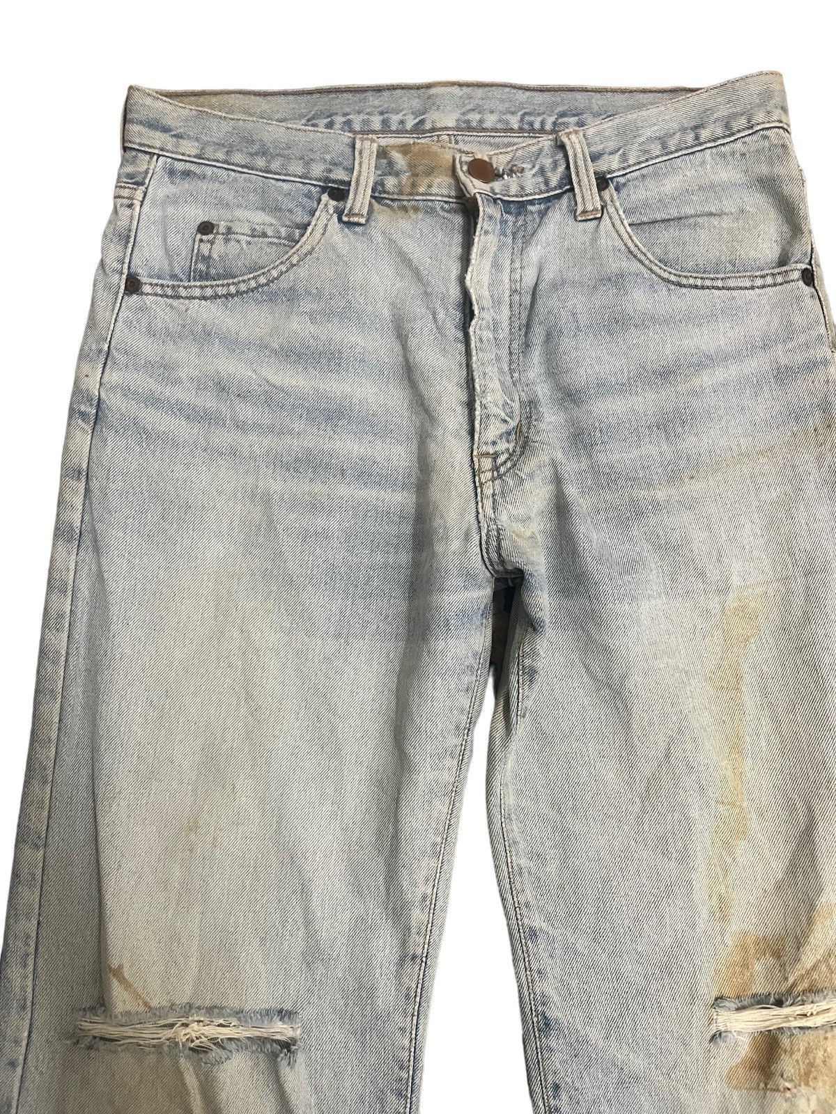 Hysteric Glamour Japanese Brand Distressed Denim Size US 31 - 2 Thumbnail