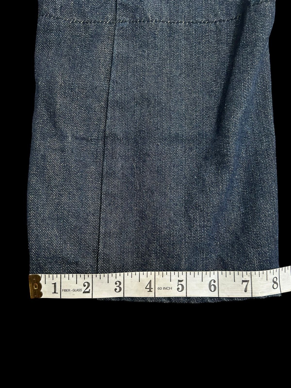 Japanese Brand × Kapital × Vintage DOUBLE WAIST JAPANESE PUNK GRUNGE STYLE DENIM JEANS Size US 32 / EU 48 - 15 Thumbnail