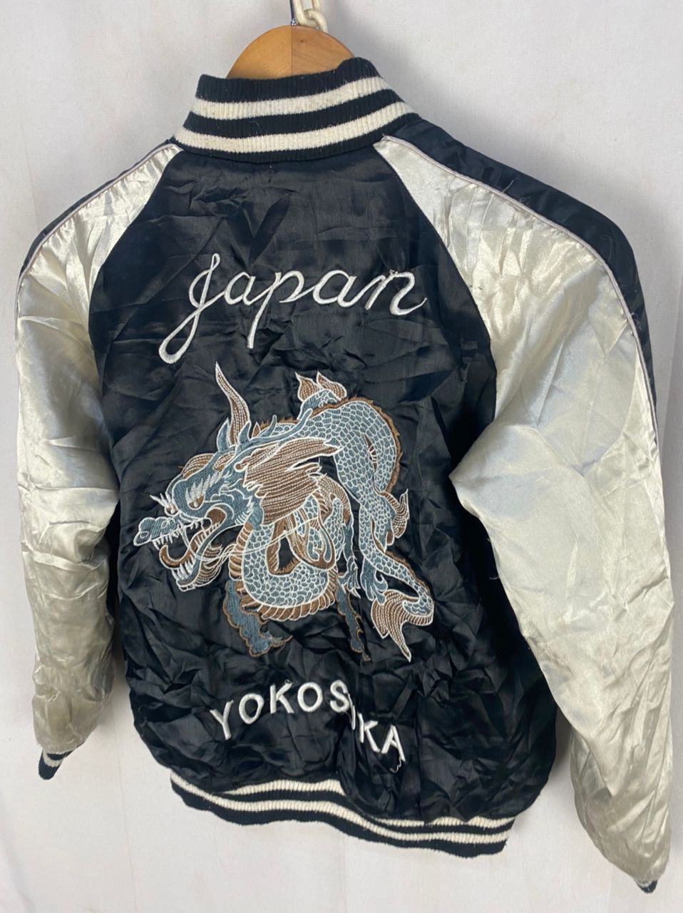 Japanese Brand Embroidered dragon sukajan zipper jacket Size US XS / EU 42 / 0 - 8 Thumbnail