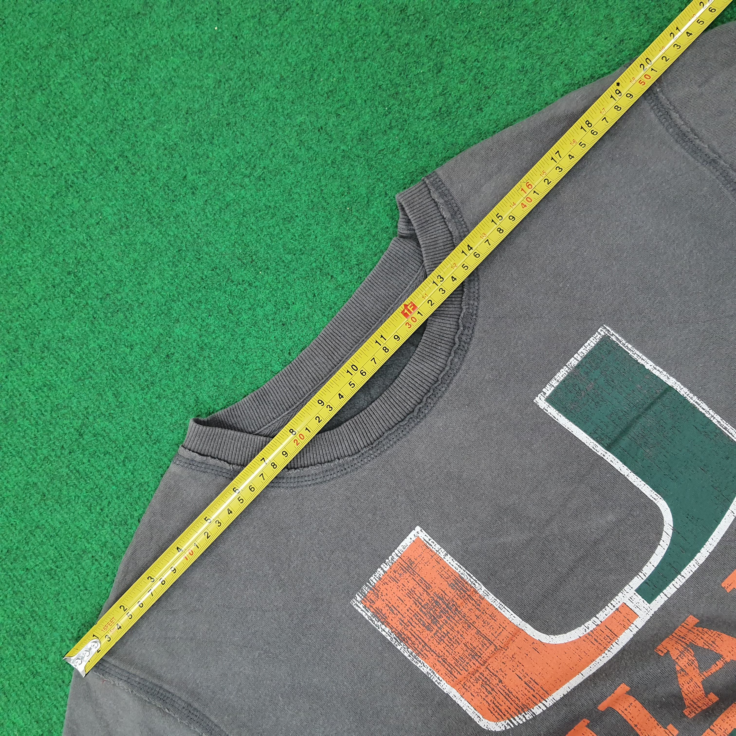 Colosseum Athletics Vintage Colosseum MIAMI Hurricanes Sweatshirt C248N10 Size US M / EU 48-50 / 2 - 8 Thumbnail