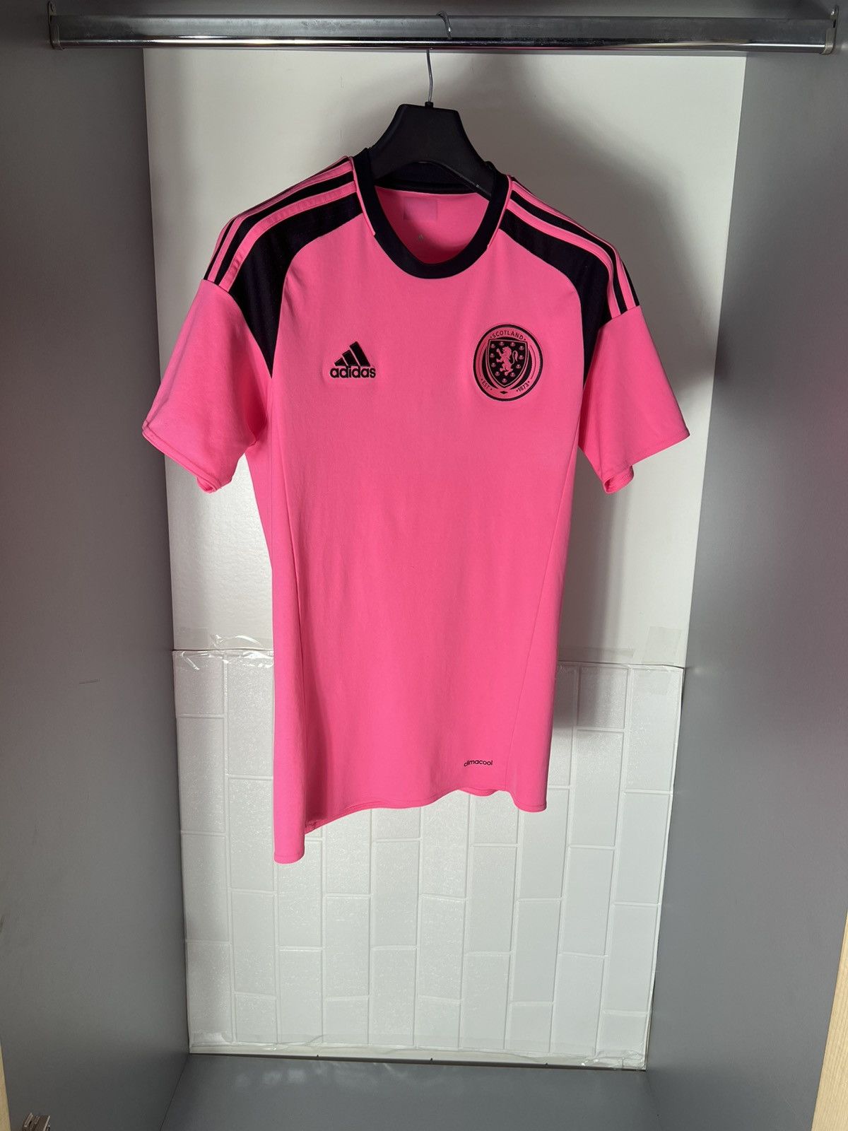 Adidas × Vintage VERY RARE ADIDAS SCOTLAND SOCCER JERSEY BLOKECORE Y2K 90s Size US S / EU 44-46 / 1 - 3 Thumbnail