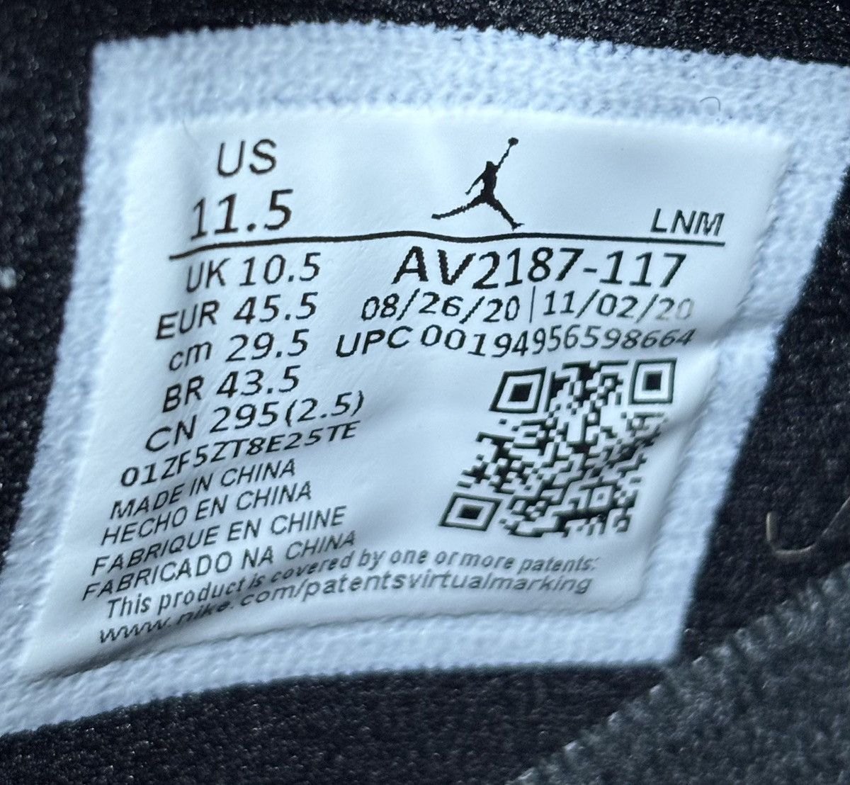 Jordan Brand Jordan 11 Retro Low Legend Blue 2021 Size 11.5 Size US 11.5 / EU 44-45 - 6 Thumbnail