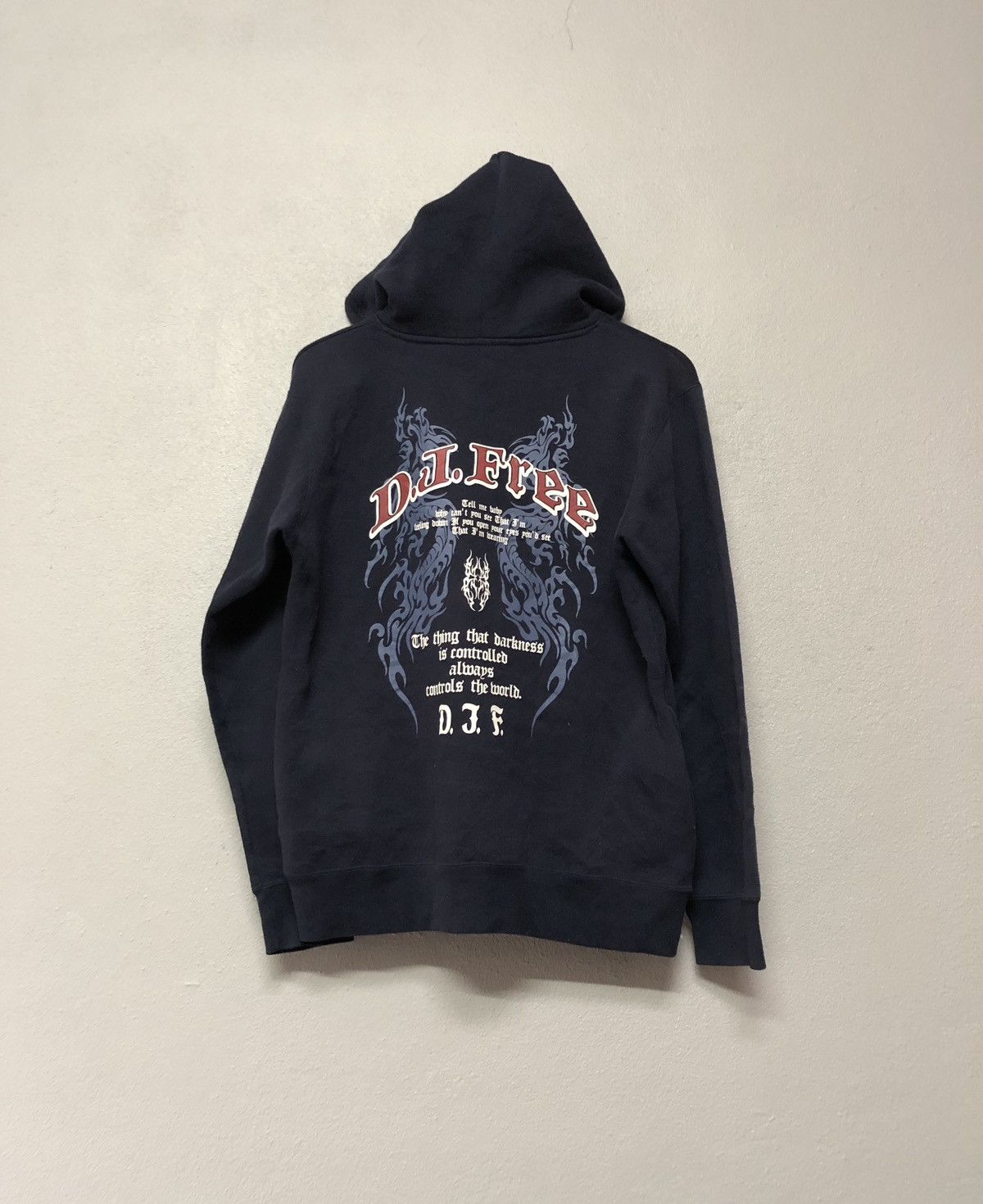Japanese Brand Japanese Brand DJ Free Graphic Pullover Hoodie Size US M / EU 48-50 / 2 - 1 Thumbnail