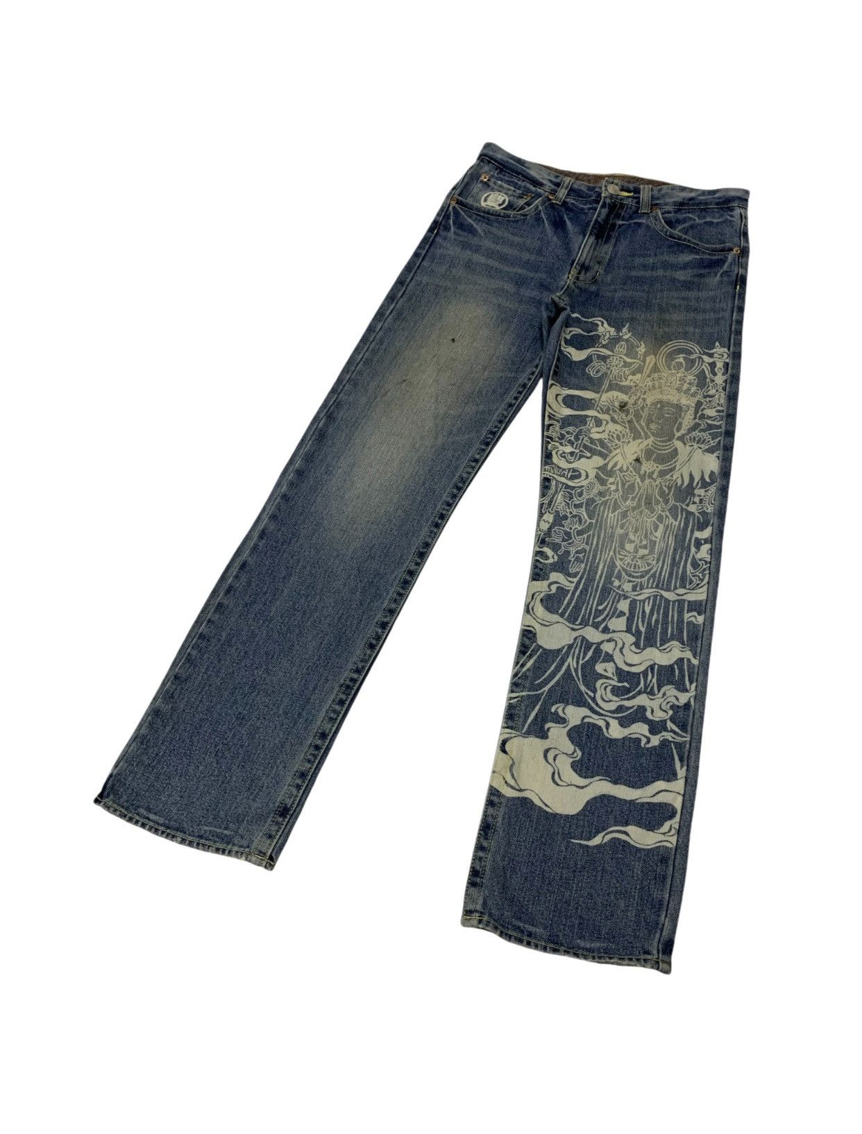 Japanese Brand Vintage Japan Style Buden Shouten Punk Size US 33 - 1 Thumbnail