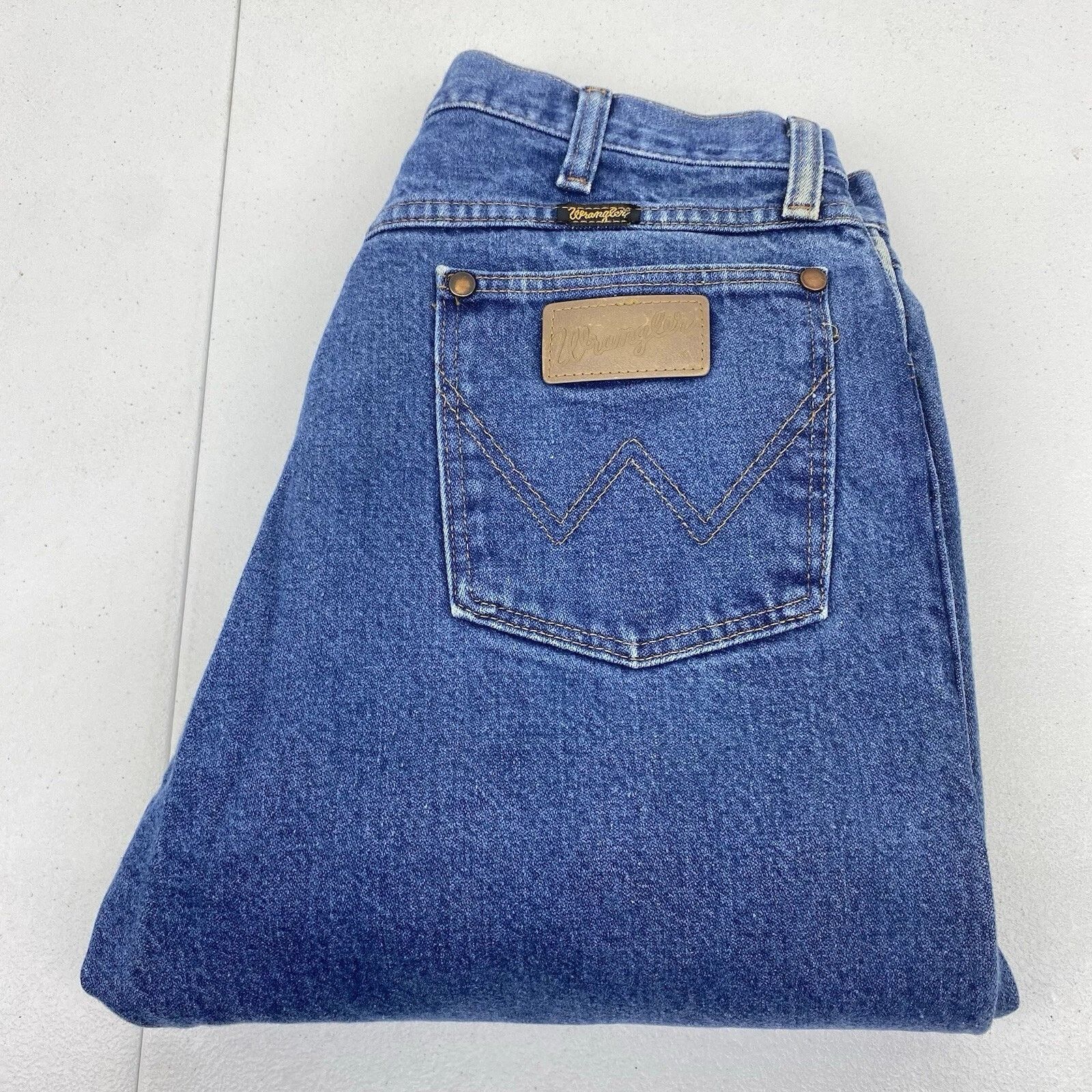 Wrangler Wrangler - Jeans Men's 33x32 Cowboy cut Workwear Ranch USA Size US 32 / EU 48 - 6 Thumbnail