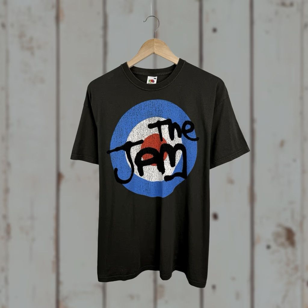 Fruit Of The Loom VINTAGE The Jam Band T-shirt Paul Weller Mod Revival Retro Shirt XL Mens Gray Size US XL / EU 56 / 4 - 1 Thumbnail