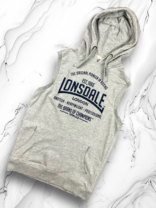 Lonsdale best sale sleeveless hoodie