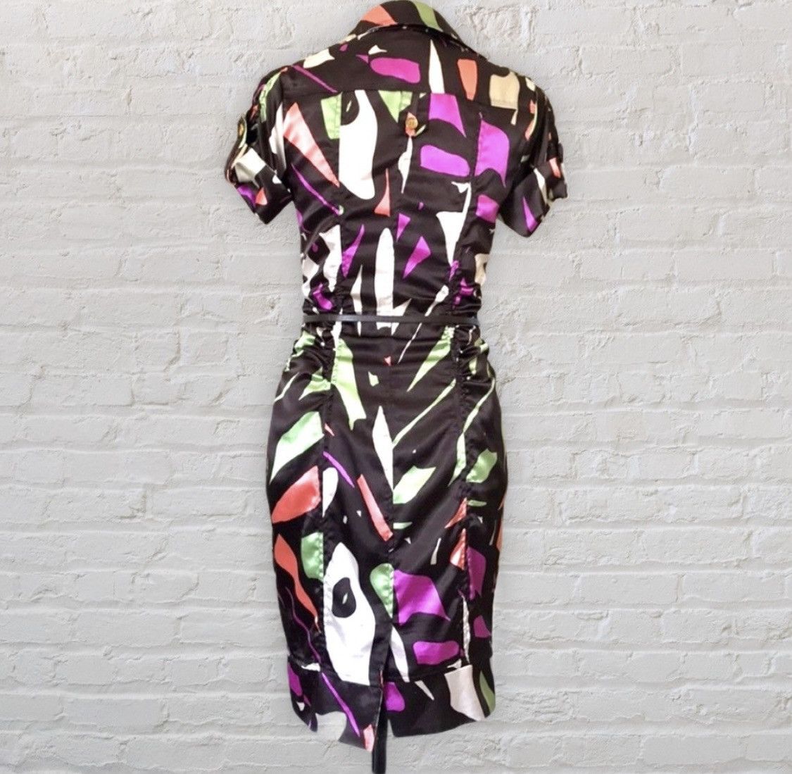 XOXO XOXO BUTTON UP DRESS WITH REMOVABLE BELT & POCKETS Size S / US 4 / IT 40 - 2 Thumbnail