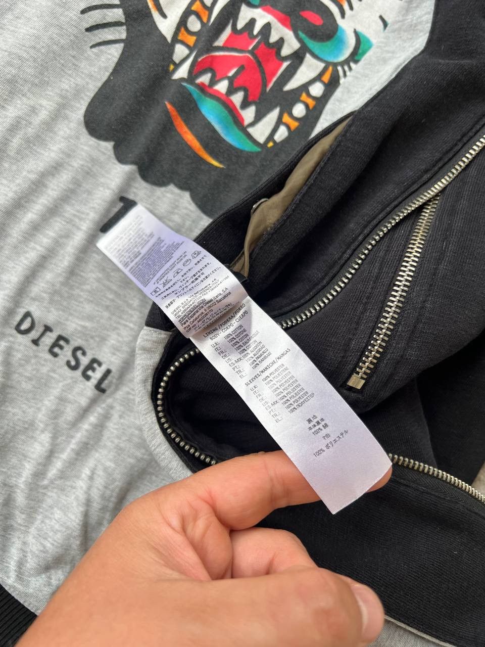 Diesel Diesel Y2K Bomber Jacket Size US L / EU 52-54 / 3 - 7 Thumbnail
