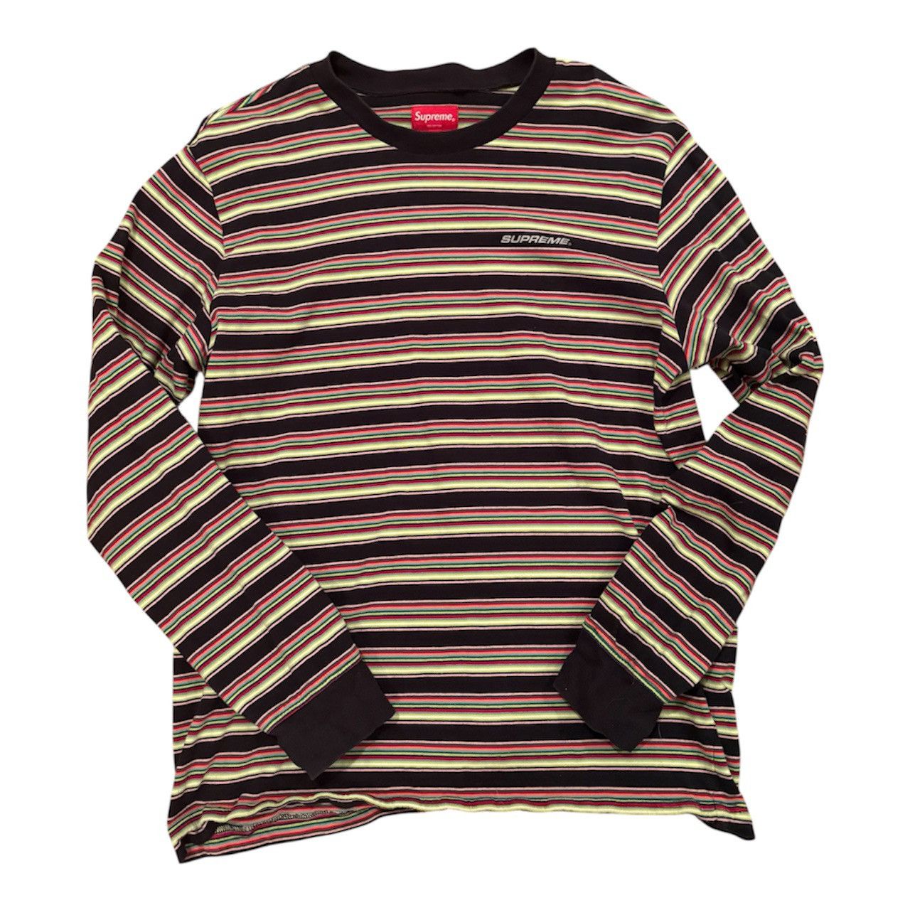 Supreme SS18 Striped Long Sleeve