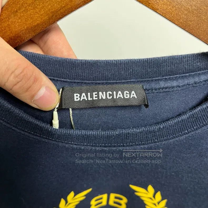 Balenciaga Balenciaga Wheat Short Sleeve Size US M / EU 48-50 / 2 - 3 Thumbnail