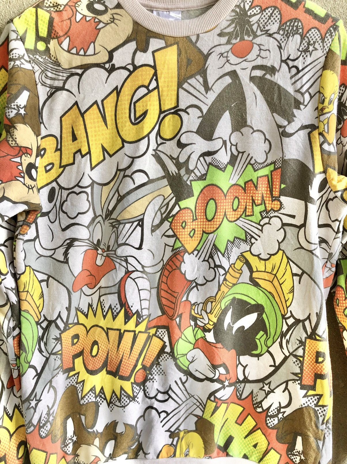 Cartoon Network Vintage Looney Tunes overprint sweatshirt Size US M / EU 48-50 / 2 - 4 Thumbnail