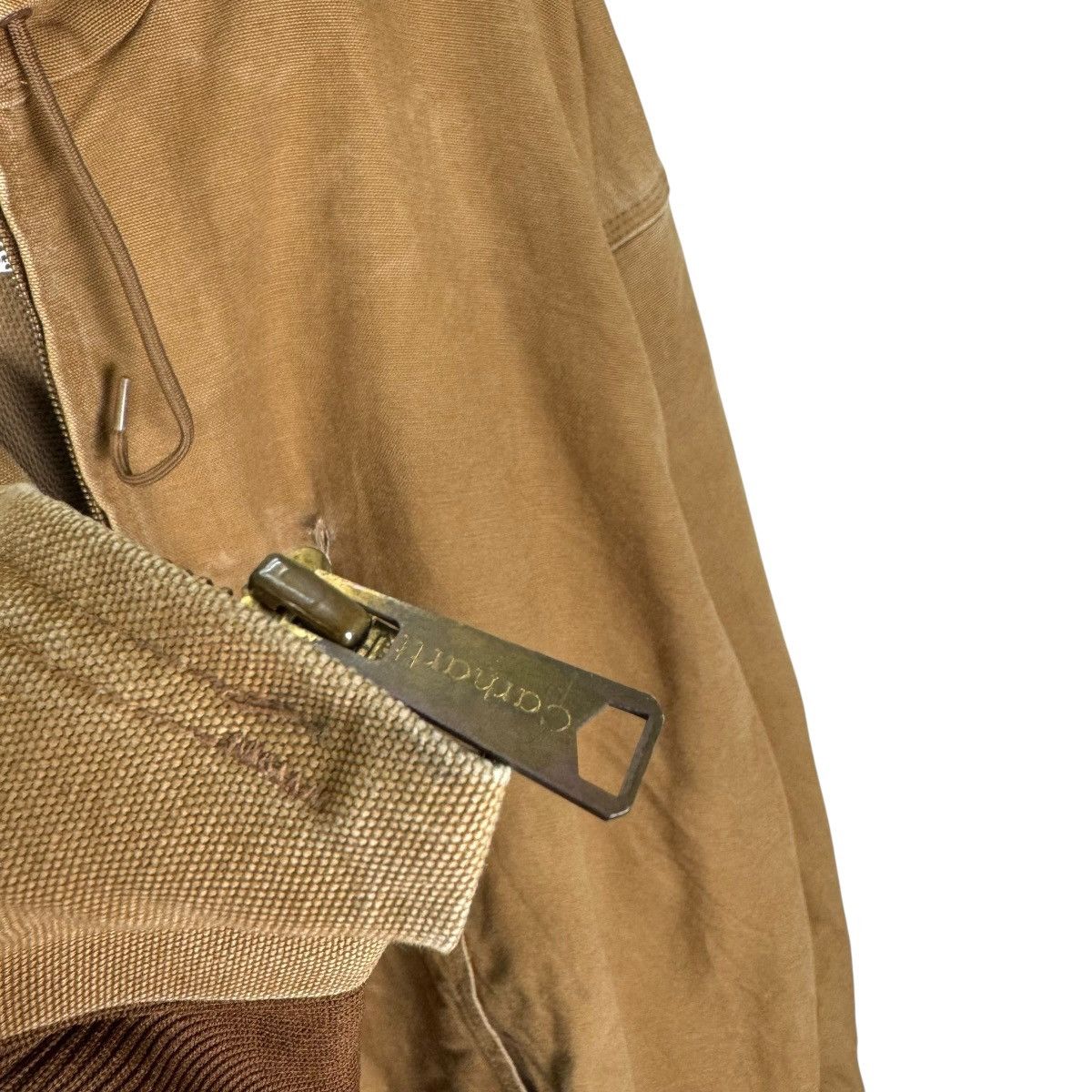 Carhartt ☀️CARHARTT HOODIE DUCK CANVAS ZIPPER JACKET SIZE 4XL Size US XXL / EU 58 / 5 - 8 Thumbnail
