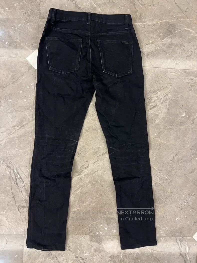 Saint Laurent Paris Saint Laurent Paris Black Tight Jeans Size US 26 / EU 42 - 4 Thumbnail