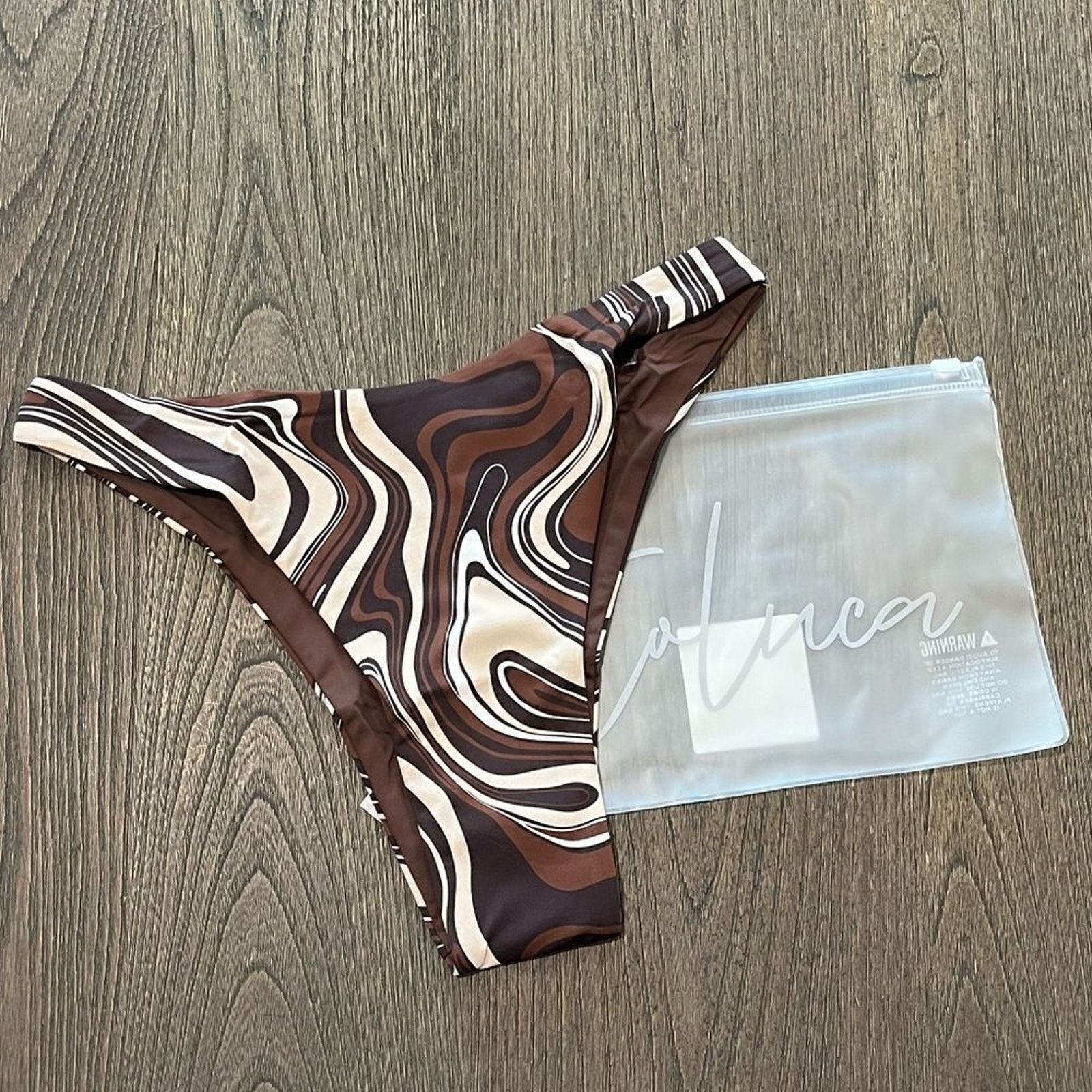 Vintage NWT Toluca EOS Mini Bottom Thong Cappuccino Size S Size ONE SIZE - 1 Thumbnail