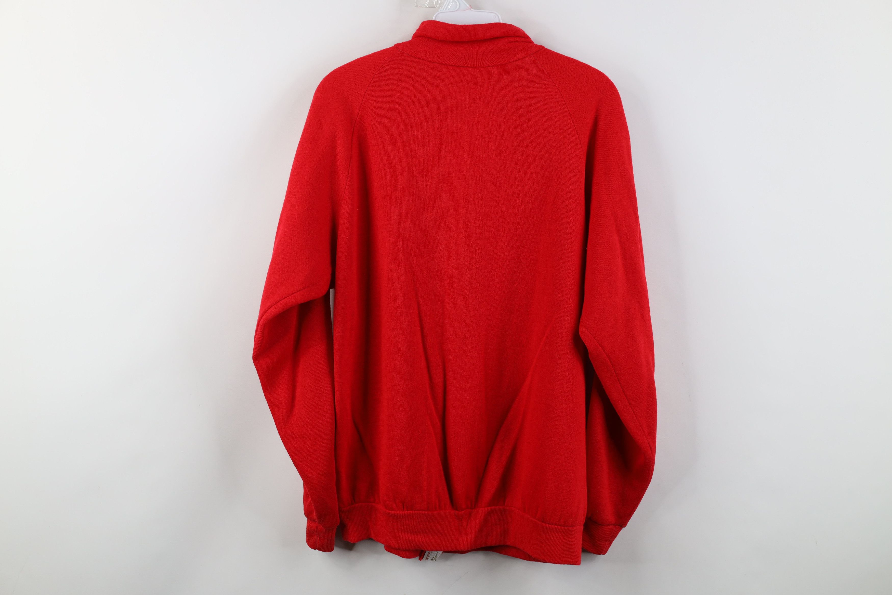 Vintage Vintage 70s Streetwear Striped Knit Warm Up Track Jacket Size US M / EU 48-50 / 2 - 13 Thumbnail