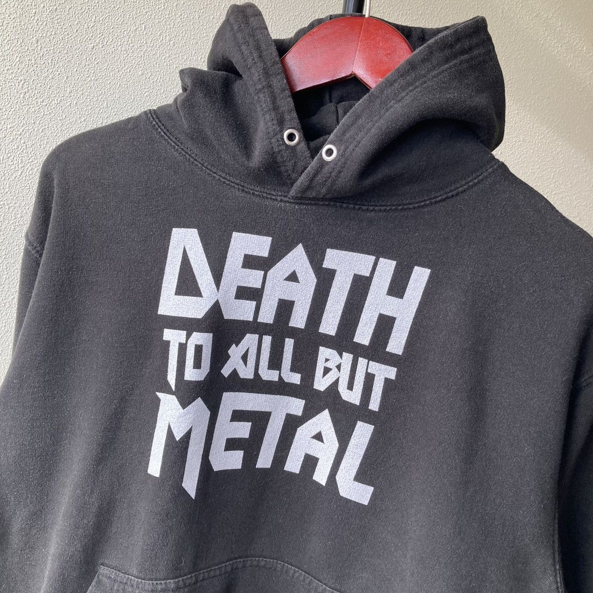 Vintage Death To All But Metall Hoodie Rock Style Metall USA Size US M / EU 48-50 / 2 - 2 Thumbnail