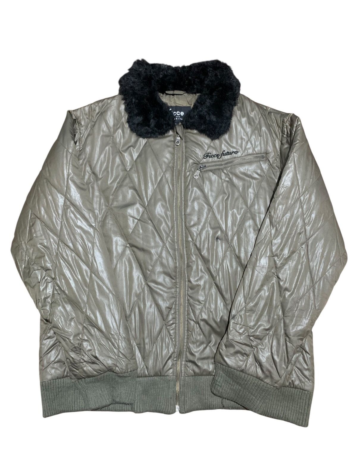 Yoshiyuki Konishi Ficce futuro Yoshiyuki konishi quilted puffer fur jacket Size US L / EU 52-54 / 3 - 4 Thumbnail