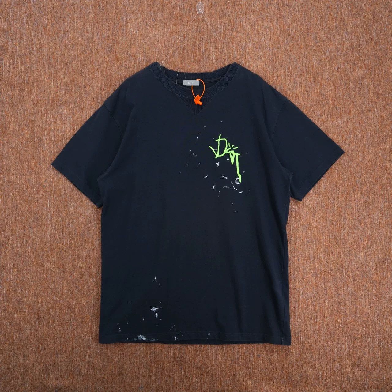 Dior DIOR TS Collaboration Ink Splash Tee Size US L / EU 52-54 / 3 - 1 Thumbnail