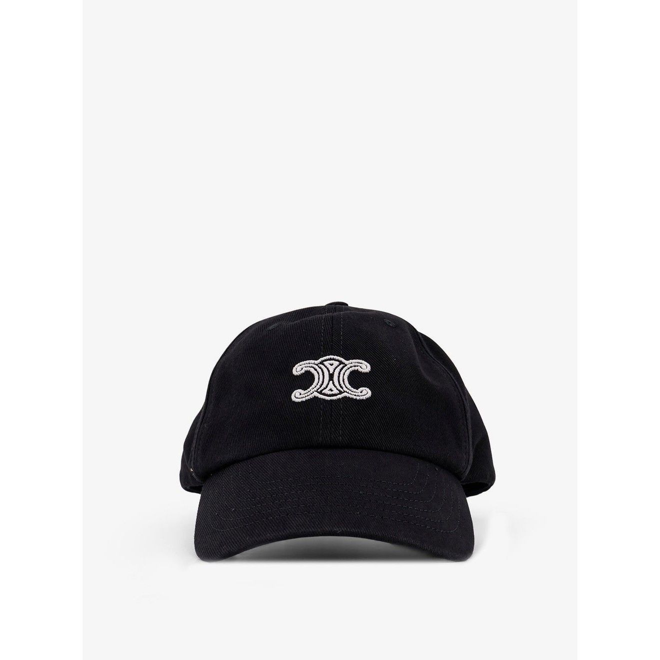 Celine CELINE $590 Vivienne Black Baseball Cap New & Authentic (Men Size ONE SIZE - 1 Thumbnail
