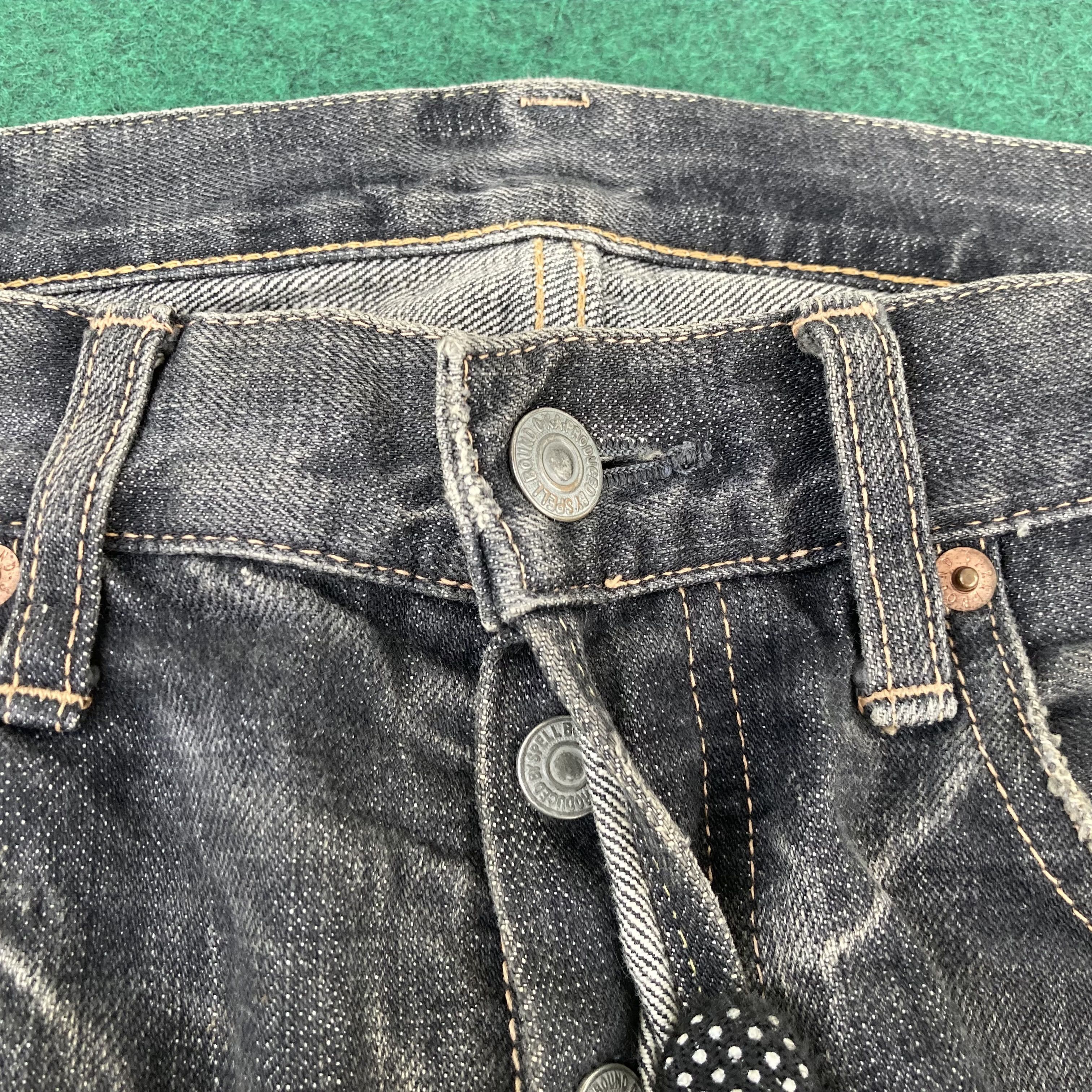 Japanese Brand × Spellbound 31x33 Spellbound Domingo Japan Faded Denim Streetwear Jeans Size US 31 - 7 Thumbnail