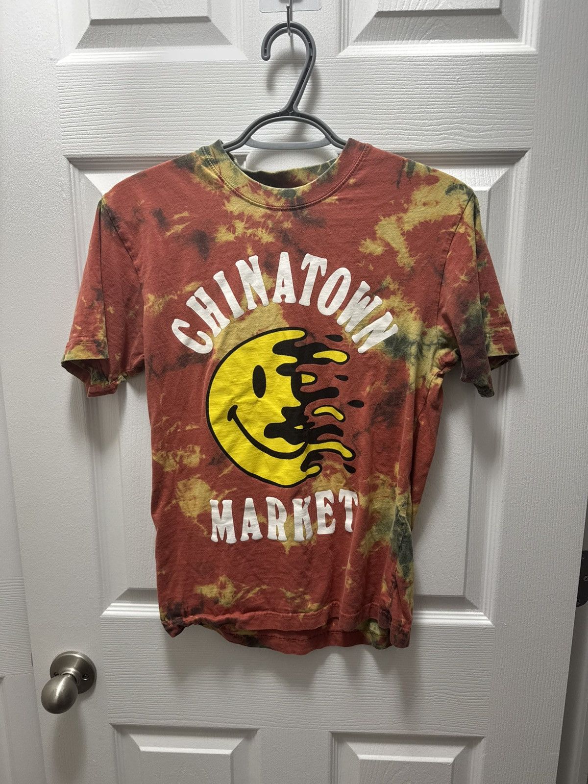 Japanese Brand Chinatown Market Smiley Originals Tie Dye Streetwear Shirt Size US S / EU 44-46 / 1 - 1 Thumbnail