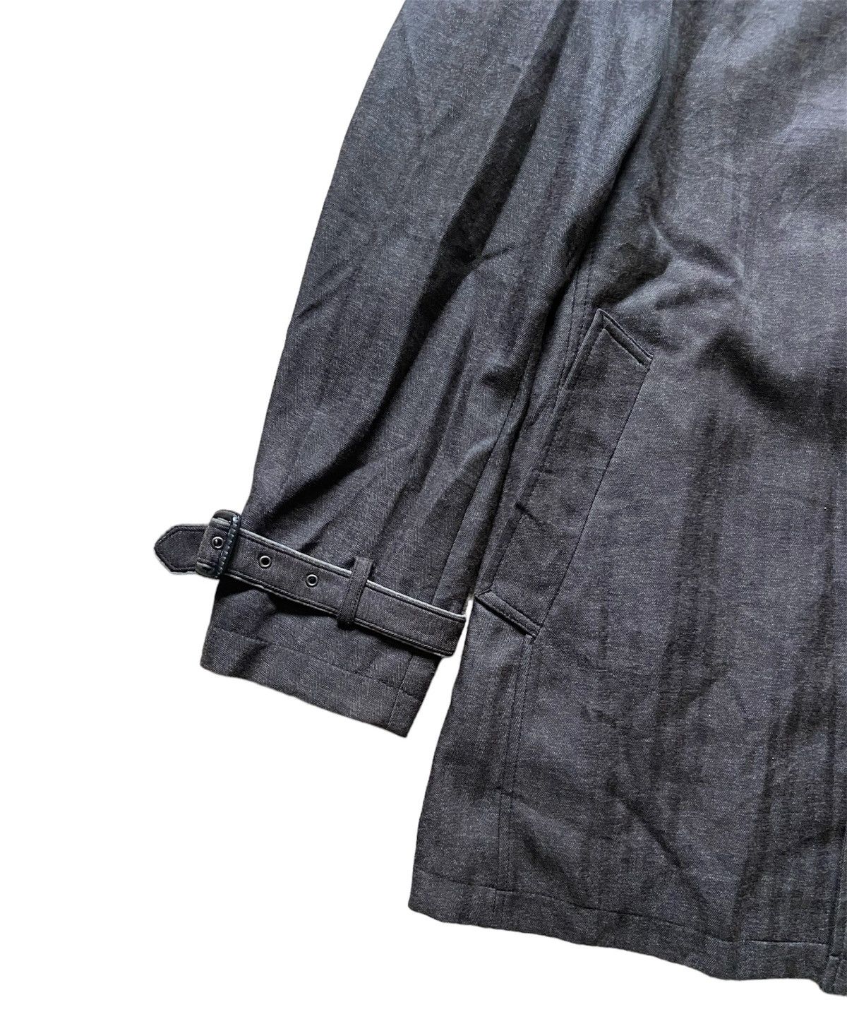 Katharine Hamnett London Vintage Katharine Hamnett London Cuffs Stripe Coat Jacket Size US L / EU 52-54 / 3 - 3 Thumbnail