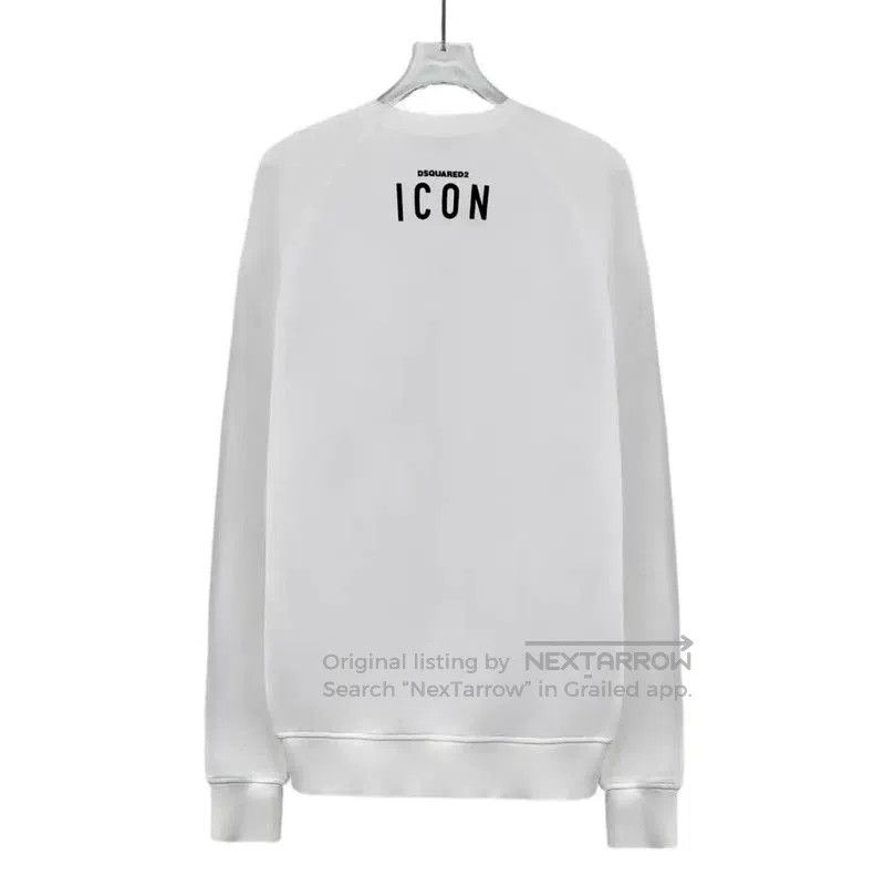 Dsquared2 DSQUARED2 White Cotton Sweatshirt for Women . Size S / US 4 / IT 40 - 1 Thumbnail